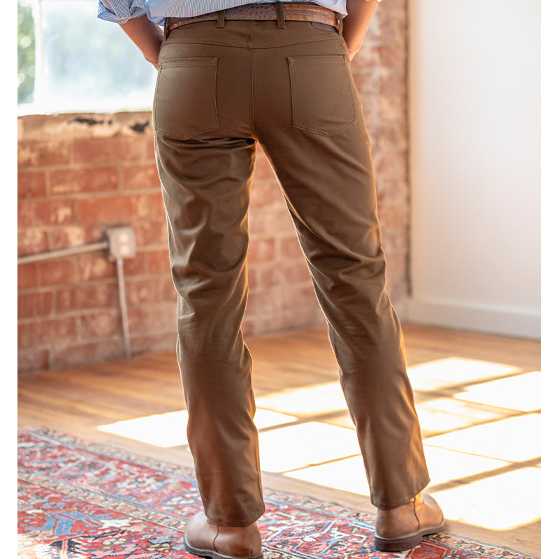 Onward Reserve Classic Five Pocket Pant - Teak