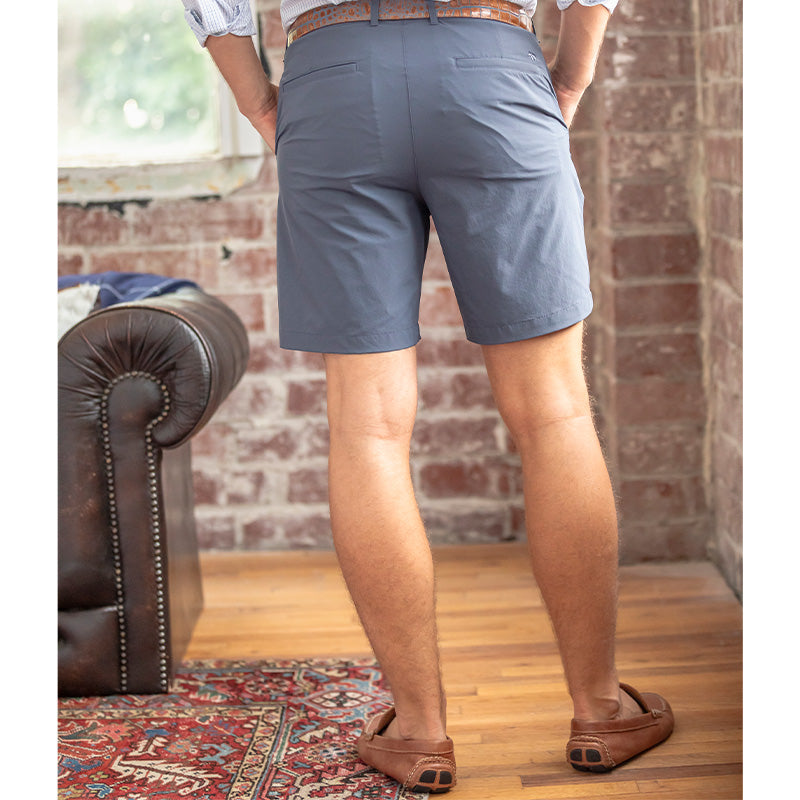 Onward Reserve Harris Golf Short - Ombre Blue