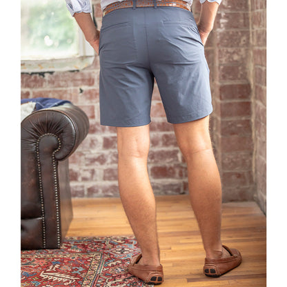 Onward Reserve Harris Golf Short - Ombre Blue