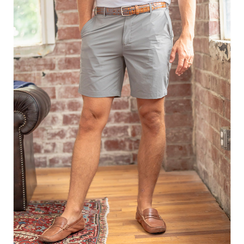 Onward Reserve Harris Golf Short - Steel Grey