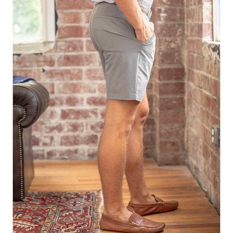 Onward Reserve Harris Golf Short - Steel Grey