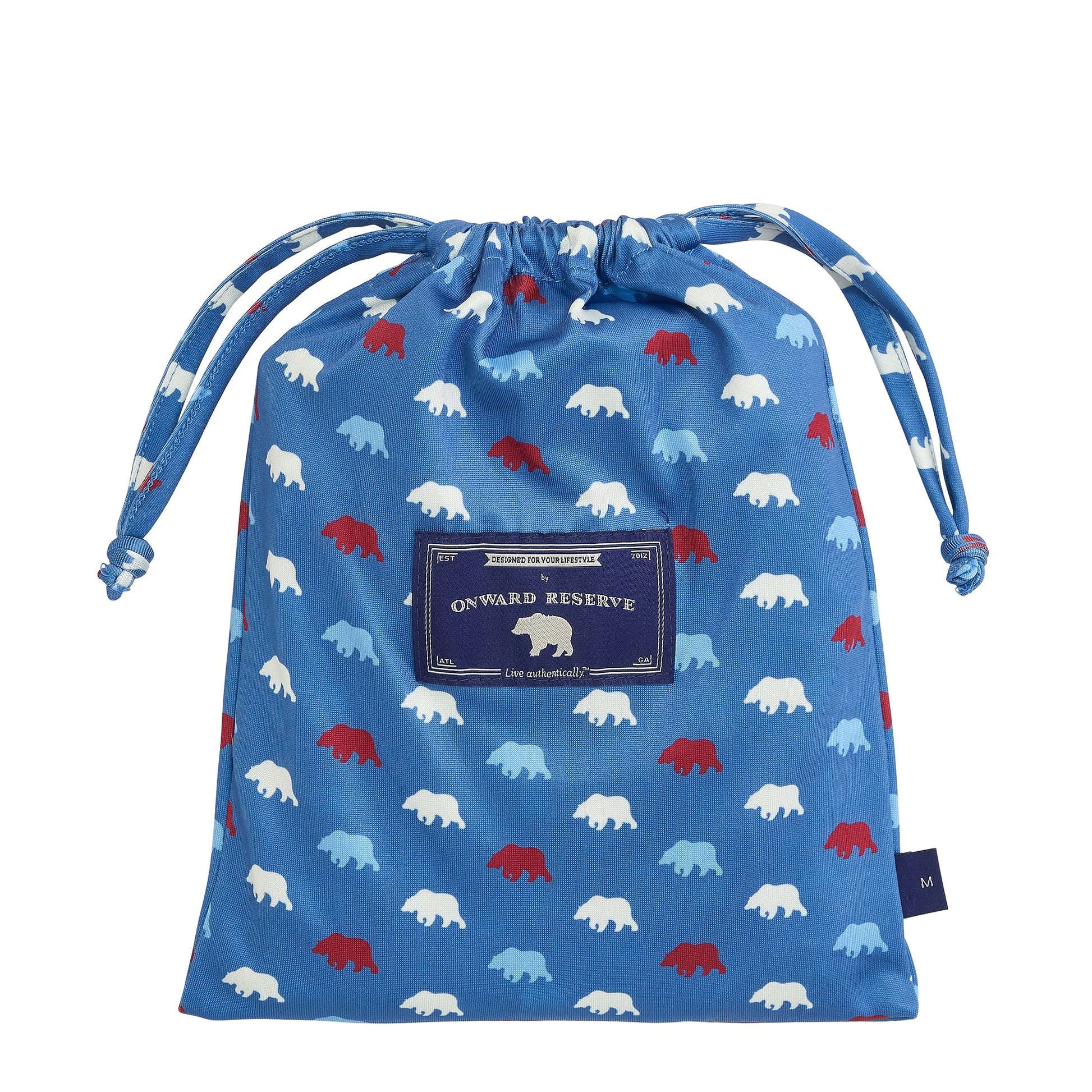 Onward Reserve Bear Logo Performance Boxer - Ensign Blue