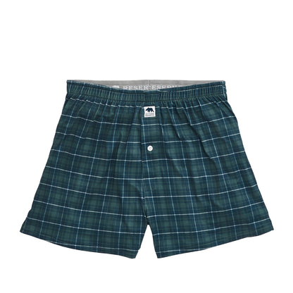 Onward Reserve Dutton Plaid Performance Boxer - Dark Forest