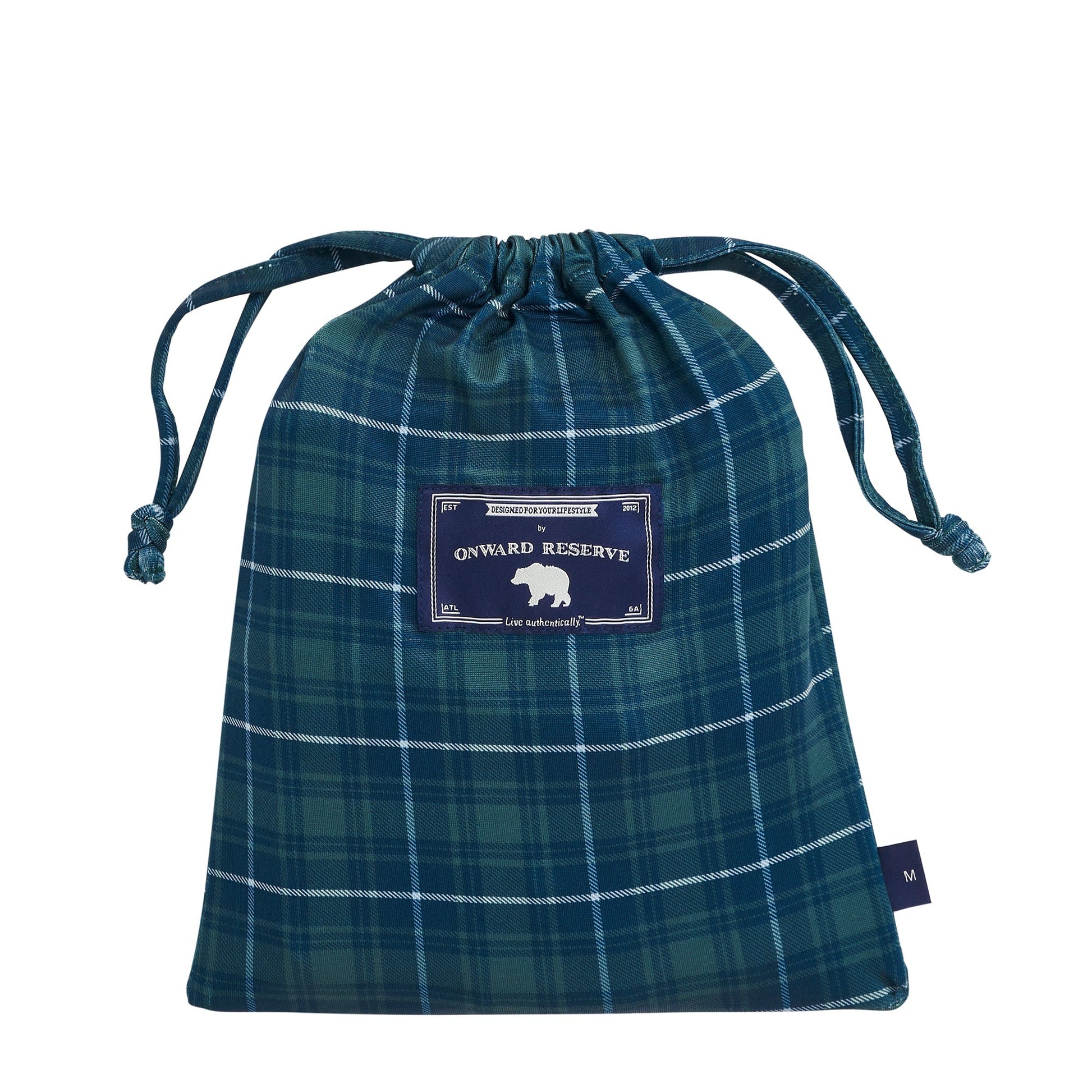 Onward Reserve Dutton Plaid Performance Boxer - Dark Forest