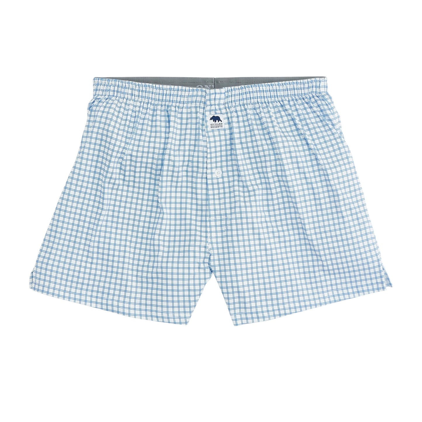 Onward Reserve Tattersall Performance Boxer - Lichen Blue