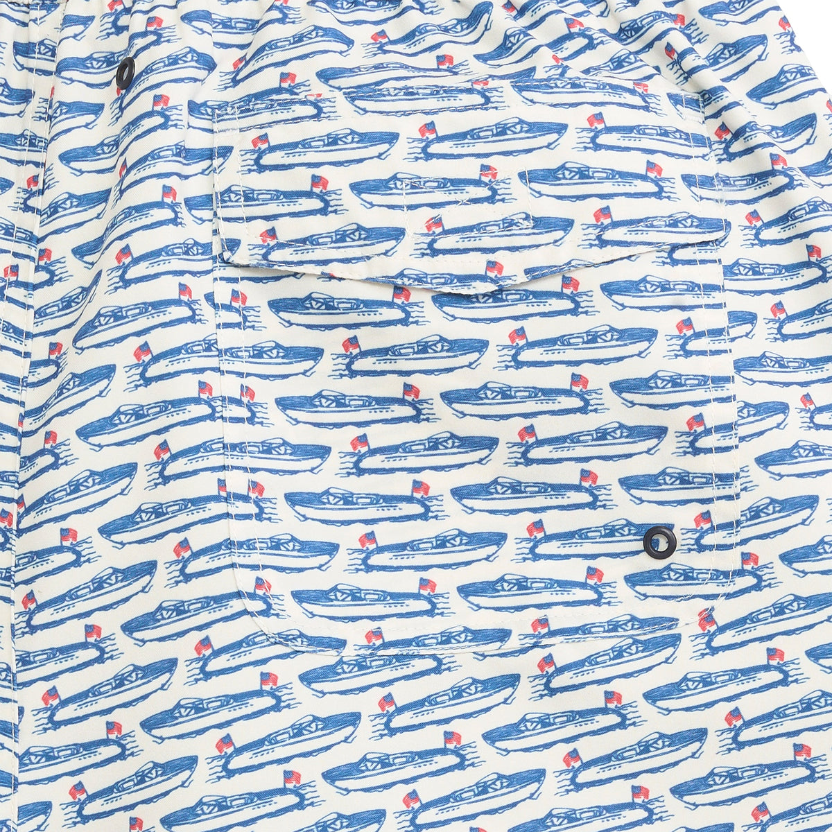 Onward Reserve Float Your Boat Swim Trunk - White