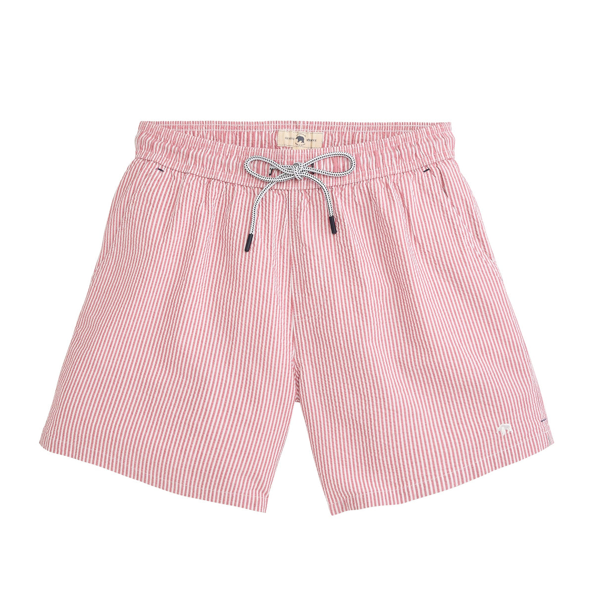 Onward Reserve Coastal Seersucker Swim Trunk - Bike