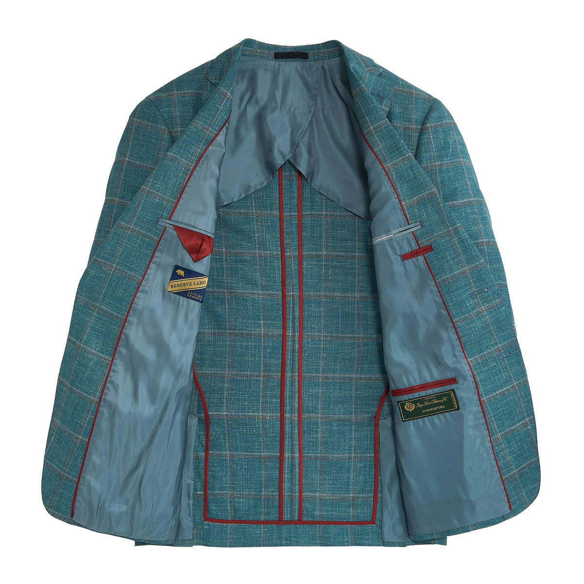 Onward Reserve Loro Piana Riverside Windowpane Sport Coat