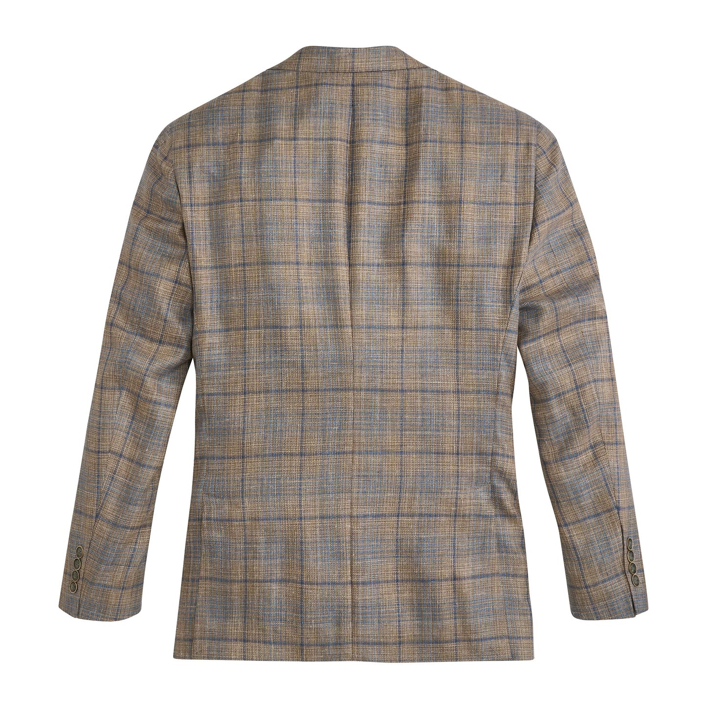 Onward Reserve Loro Piana Cork Plaid Sport Coat - Cork