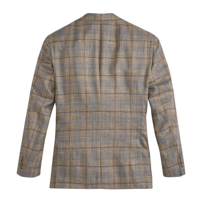 Onward Reserve Loro Piana Cork Plaid Sport Coat - Cork