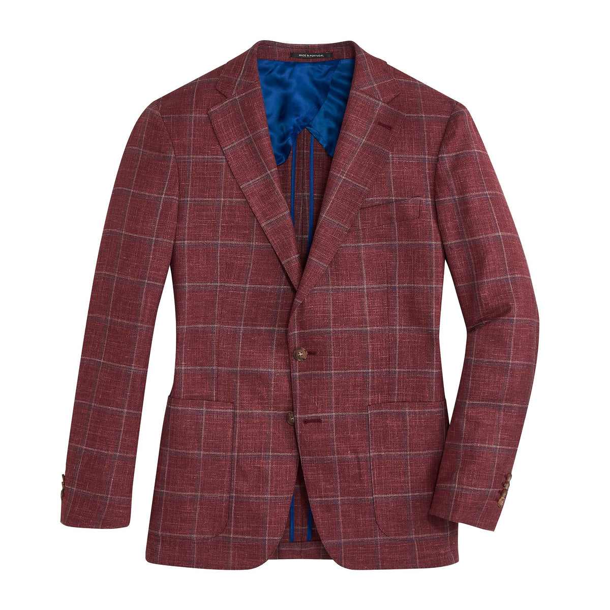 Onward Reserve Loro Piana Bike Windowpane Sport Coat