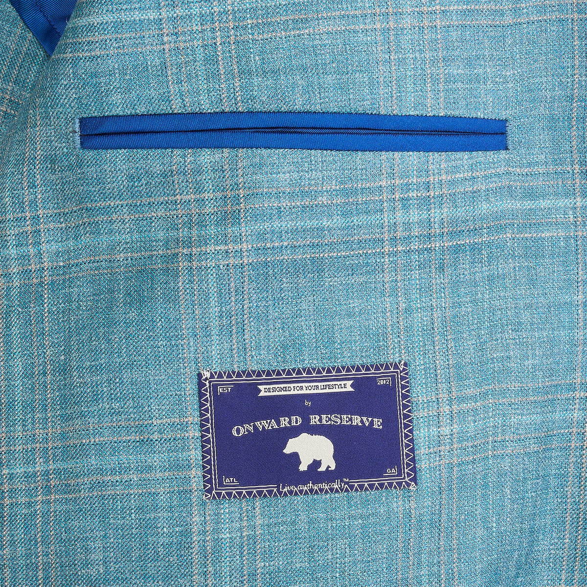 Onward Reserve Loro Piana Gleam Plaid Sport Coat - Gleam