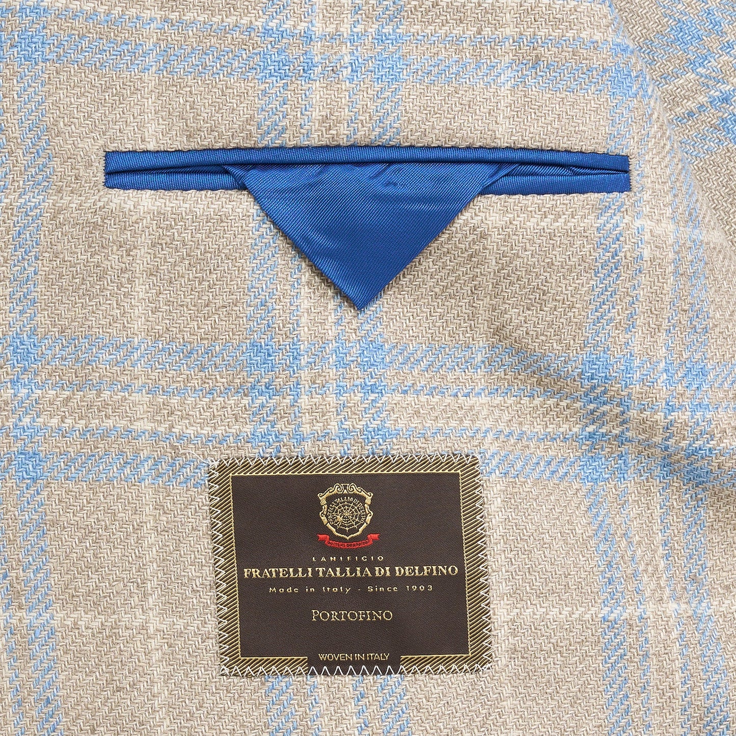 Onward Reserve Fratelli Pelican Plaid Sport Coat - Pelican
