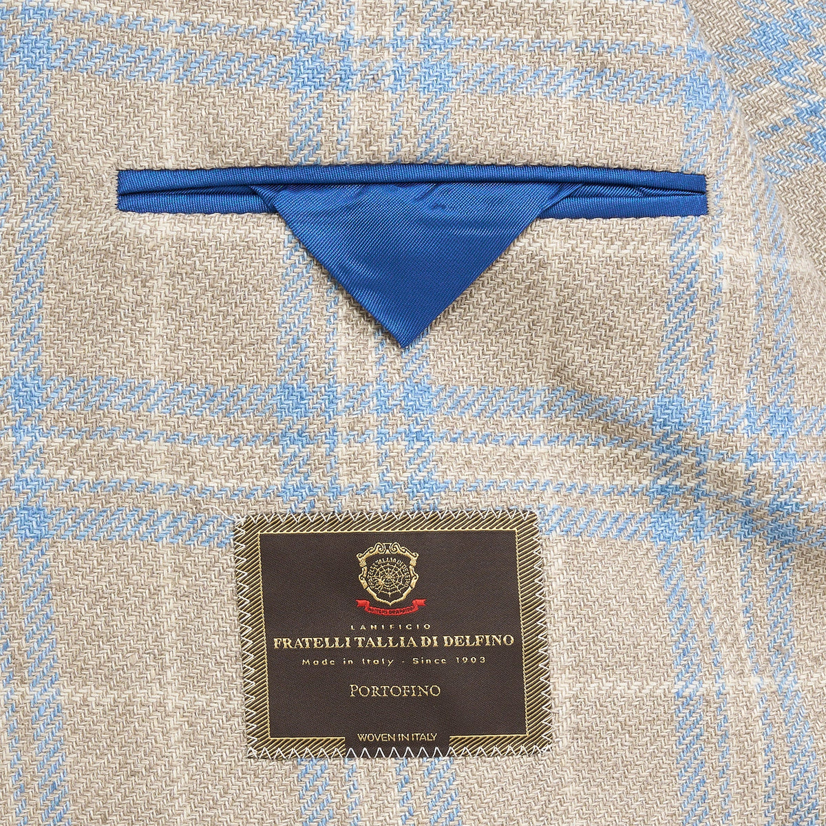 Onward Reserve Fratelli Pelican Plaid Sport Coat - Pelican
