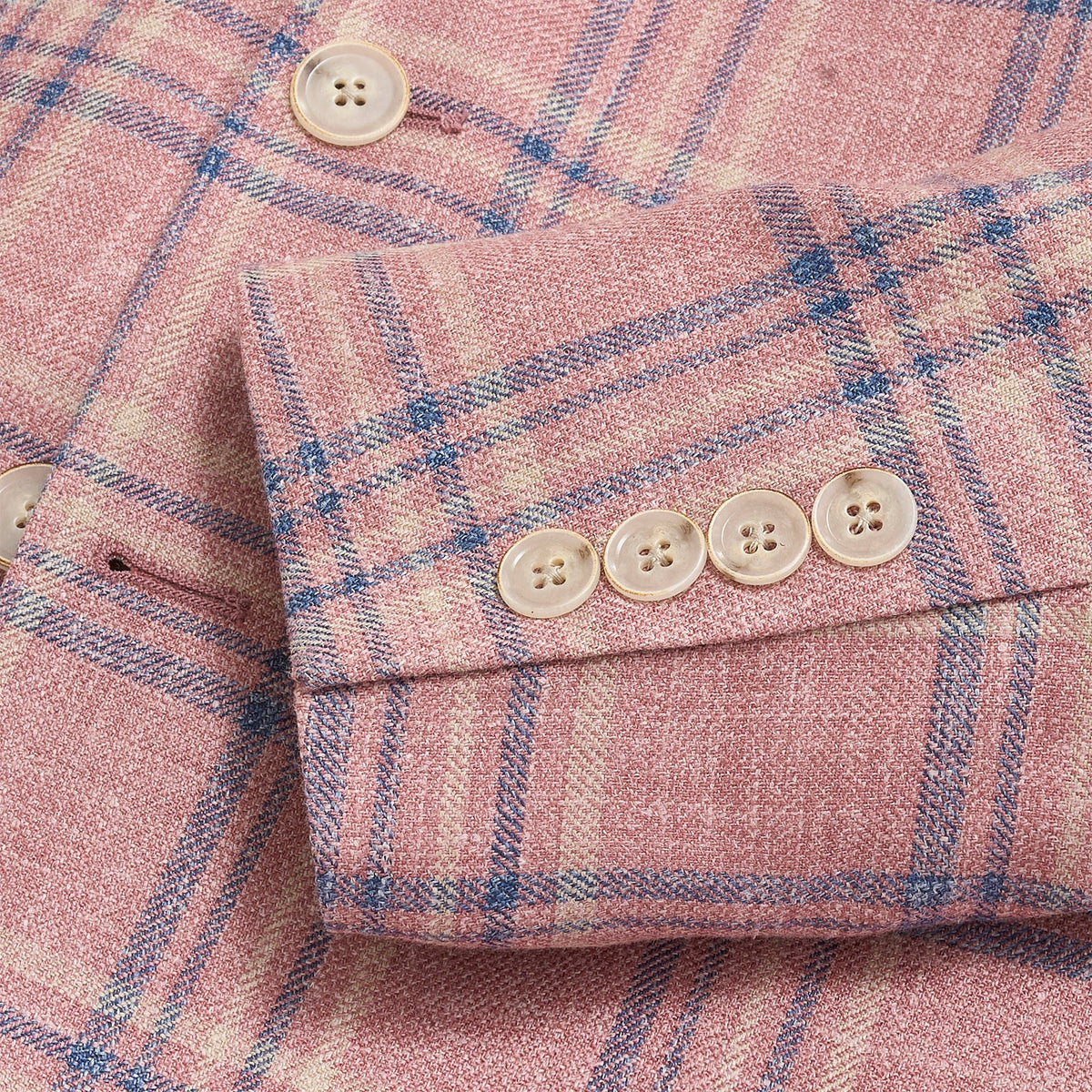 Onward Reserve E. Thomas Coral Plaid Sport Coat