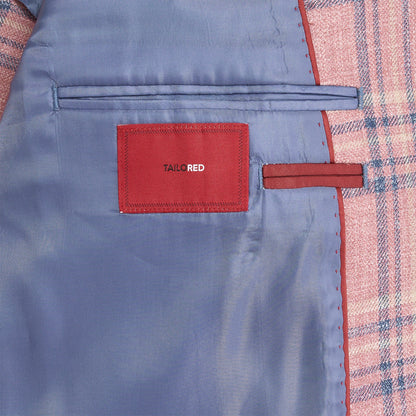 Onward Reserve E. Thomas Coral Plaid Sport Coat