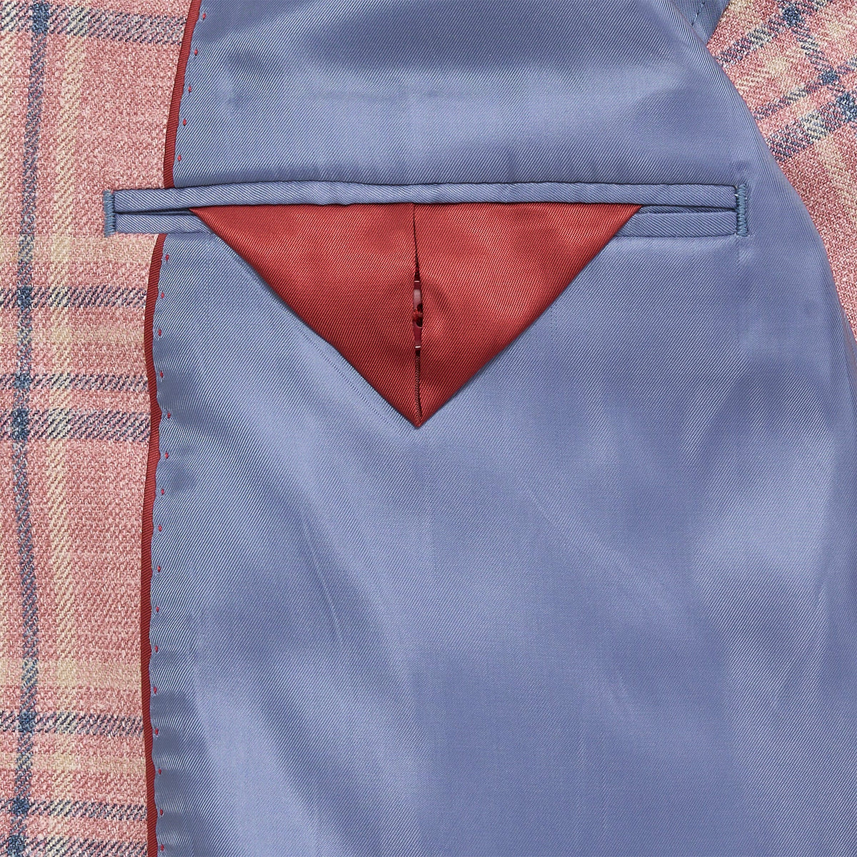 Onward Reserve E. Thomas Coral Plaid Sport Coat