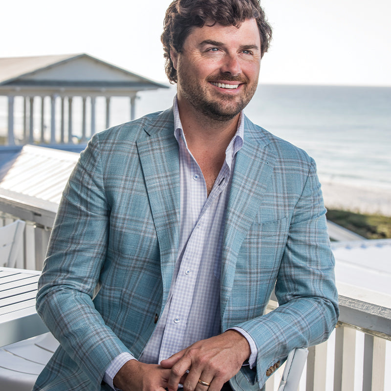 Onward Reserve Fratelli Aquifer Plaid Sport Coat