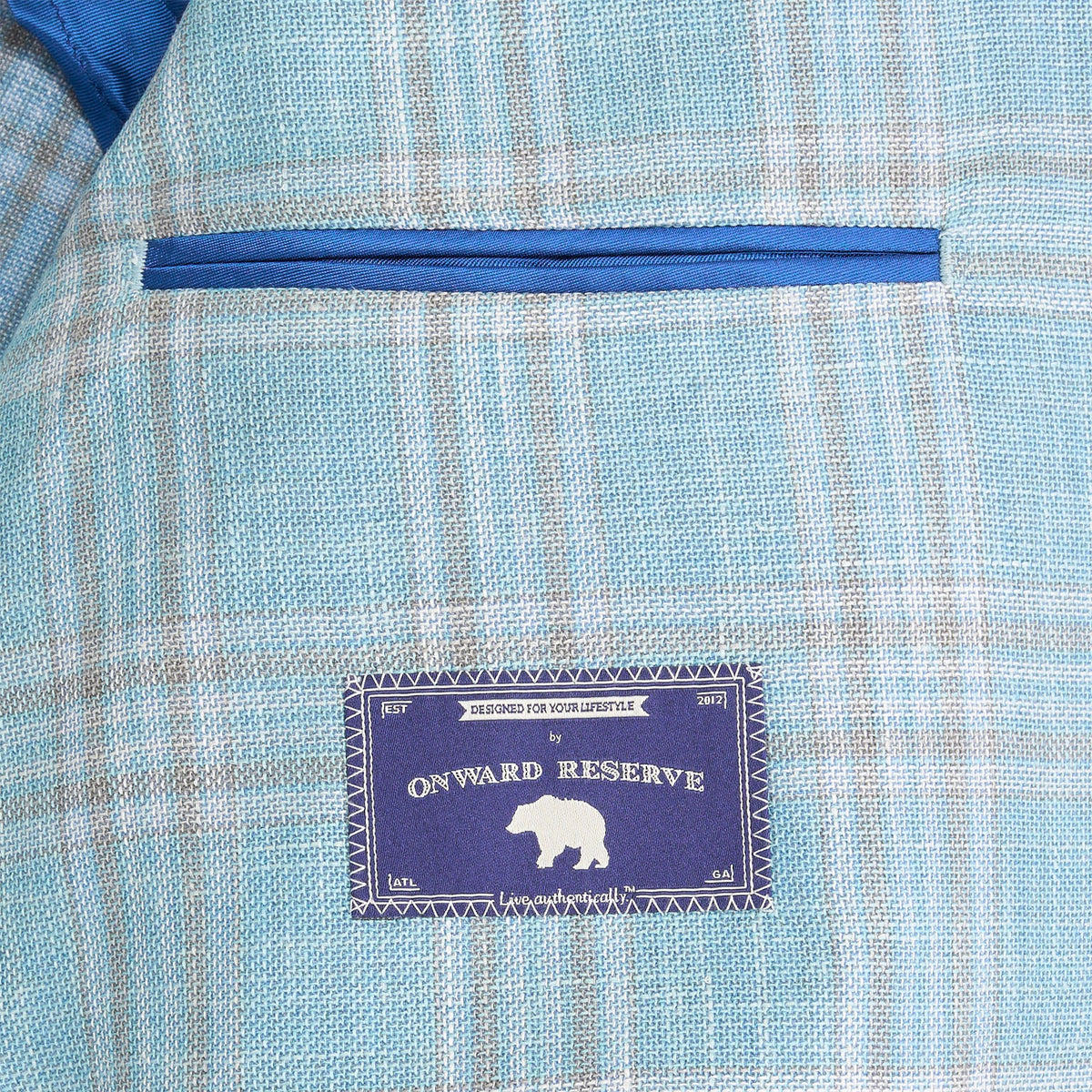 Onward Reserve Fratelli Aquifer Plaid Sport Coat