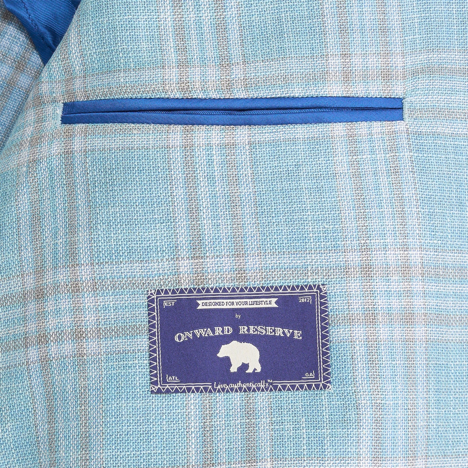 Onward Reserve Fratelli Aquifer Plaid Sport Coat