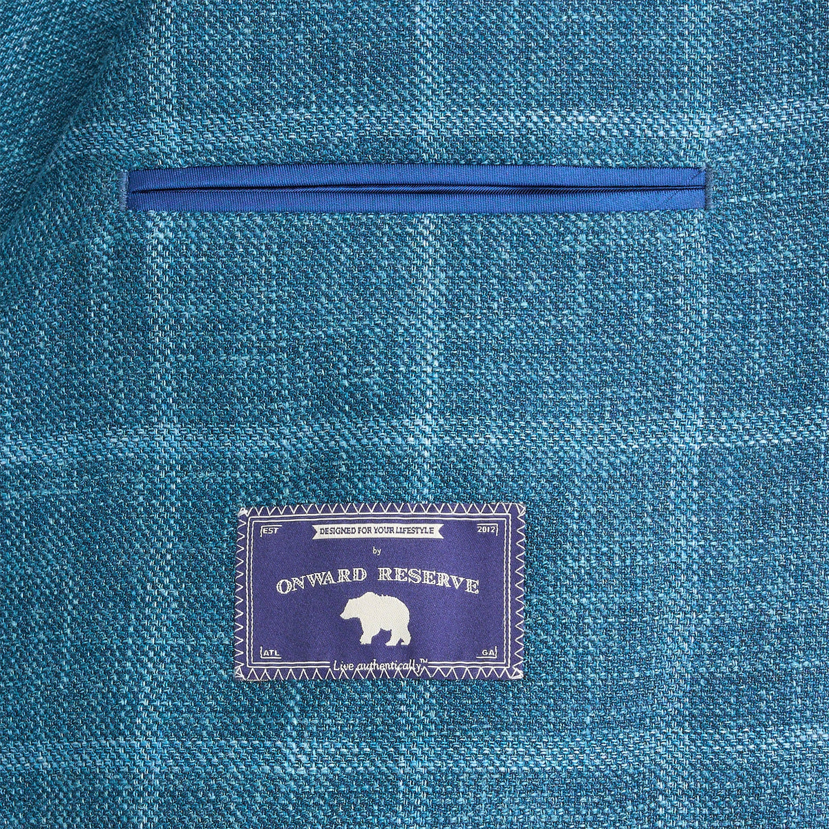 Onward Reserve Drago Aquatic Windowpane Sport Coat