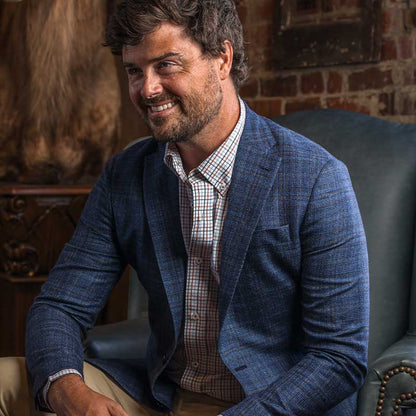 Onward Reserve Di Pray Ensign Plaid Sport Coat