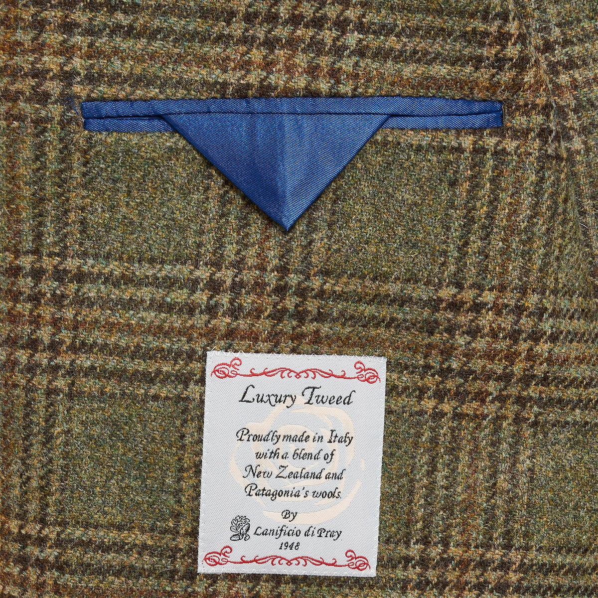 Onward Reserve Di Pray Tweed Thyme Plaid Sport Coat