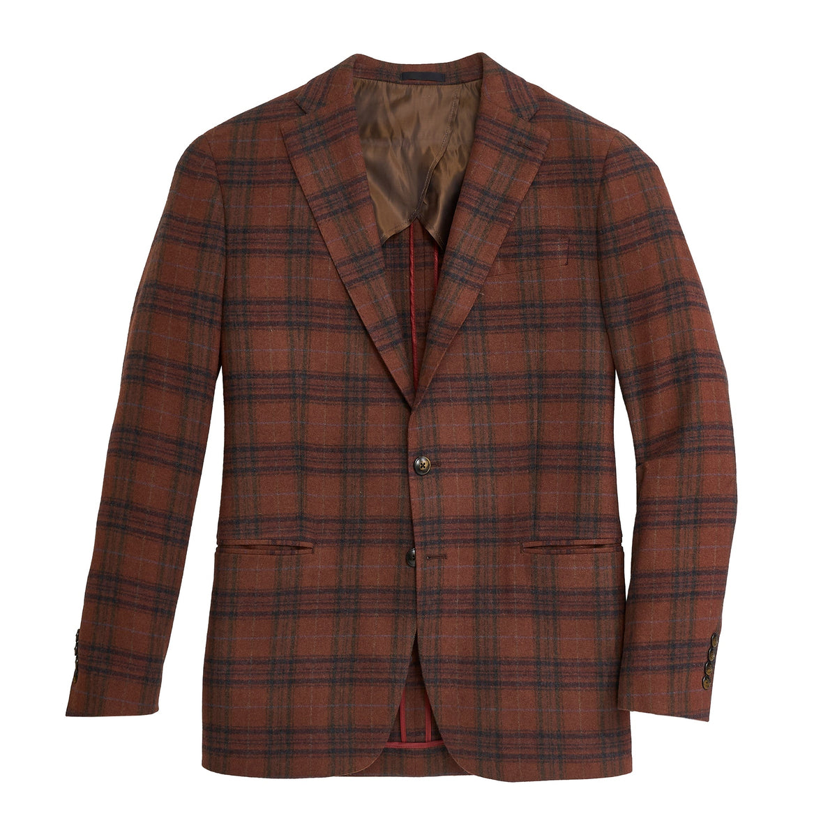 Onward Reserve Botto Giuseppe Buckthorn Plaid Sport Coat
