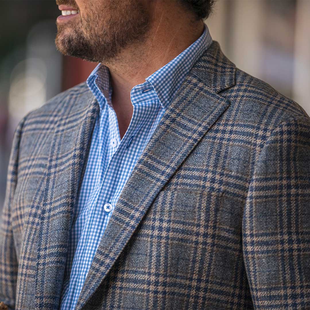 Onward Reserve Di Pray Highrise Plaid Sport Coat