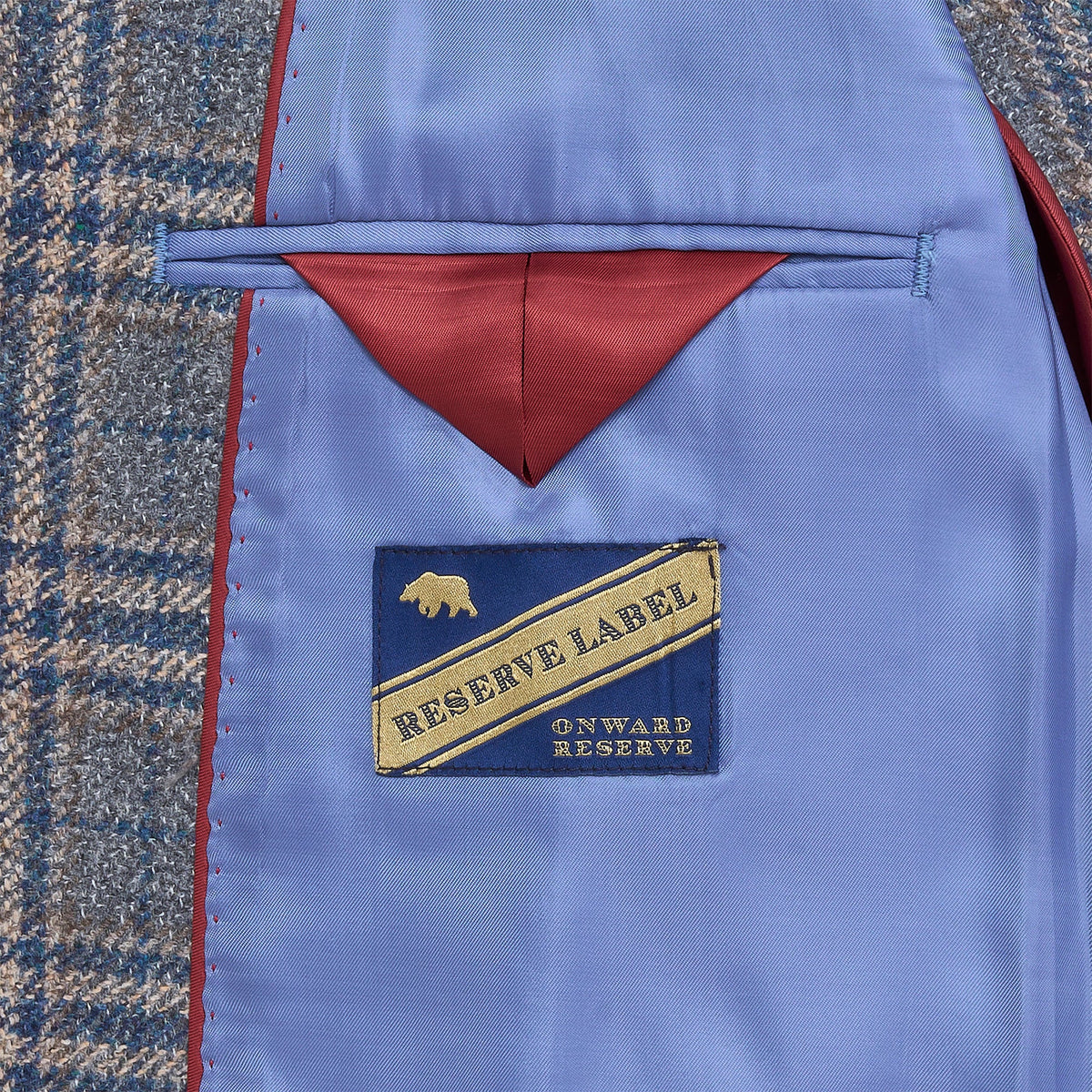 Onward Reserve Di Pray Highrise Plaid Sport Coat