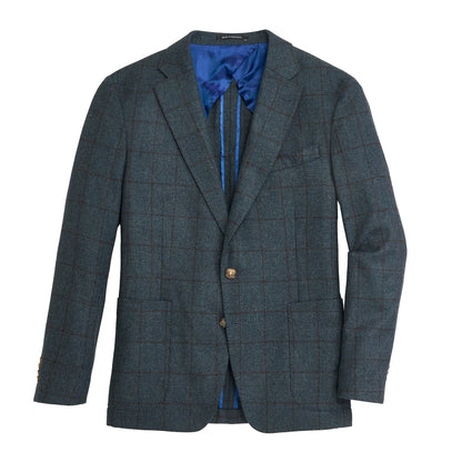 Onward Reserve Di Pray Blue Wing Windowpane Sport Coat