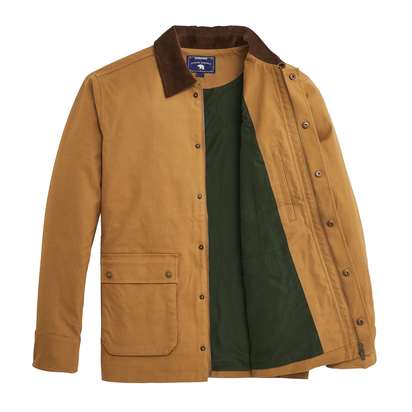 Onward Reserve Red Hills Stretch Canvas Coat - Tan