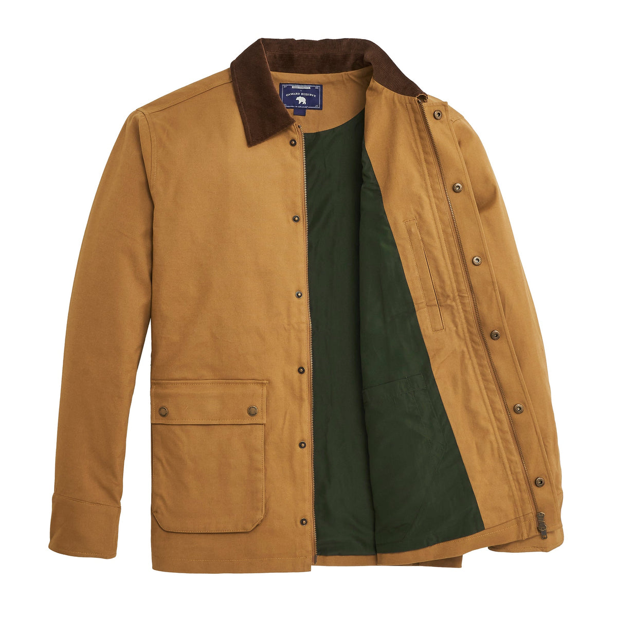 Onward Reserve Red Hills Stretch Canvas Coat - Tan