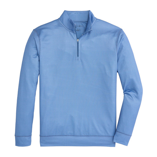 Onward Reserve Cay Printed Performance 1/4 Zip - Riviera