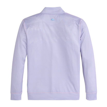 Onward Reserve Range Printed Performance 1/4 Zip - Orchid
