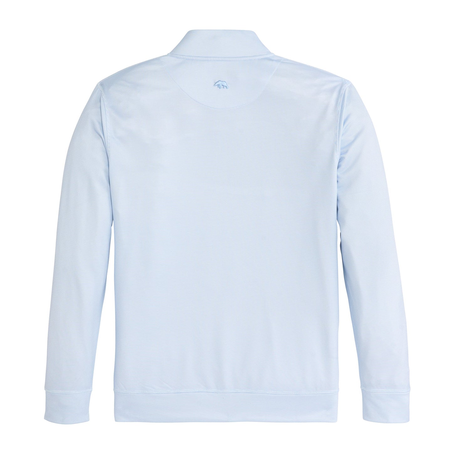 Onward Reserve Hairline Stripe Printed Performance 1/4 Zip - Sky