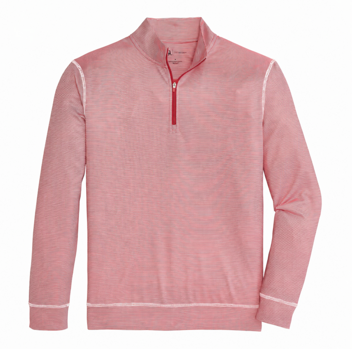 Onward Reserve Hairline Stripe Printed Performance 1/4 Zip - Red