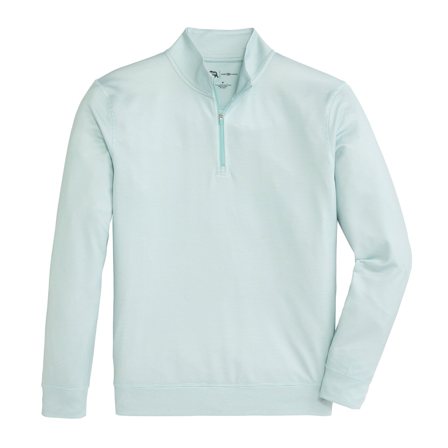 Onward Reserve Hairline Stripe Printed Performance 1/4 Zip - Aquifer