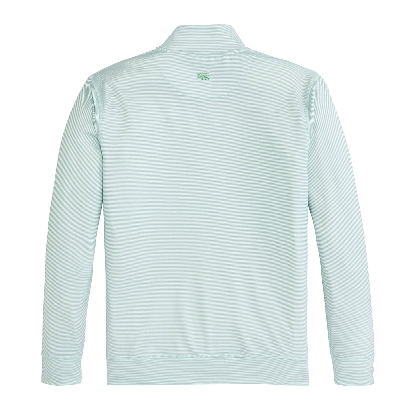 Onward Reserve Hairline Stripe Printed Performance 1/4 Zip - Aquifer