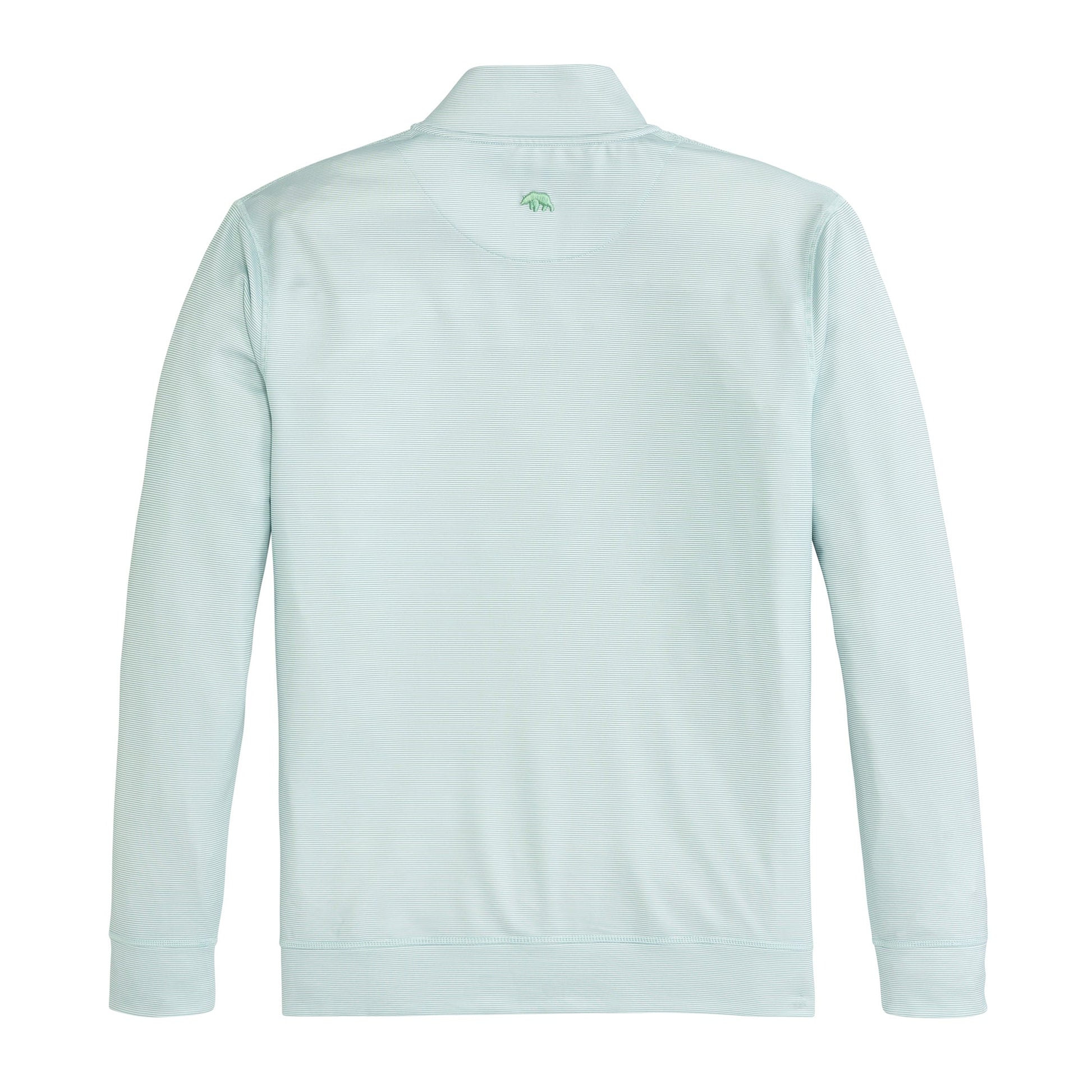 Onward Reserve Hairline Stripe Printed Performance 1/4 Zip - Aquifer
