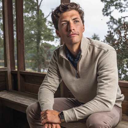 Onward Reserve Frost Fleece Pullover - Frosted Almond