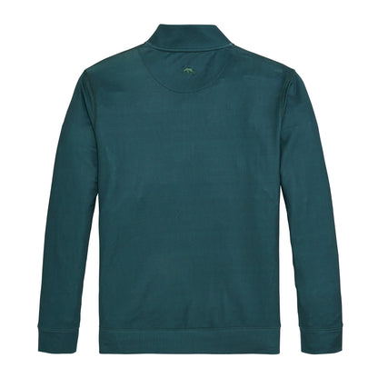 Onward Reserve Cay Printed Performance 1/4 Zip - Mallard Green