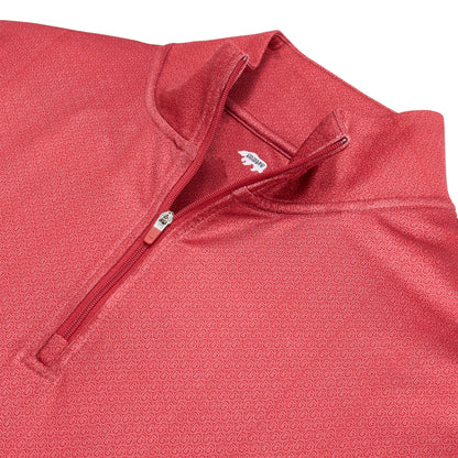 Onward Reserve UGA Vintage G Printed Performance 1/4 Zip - Red