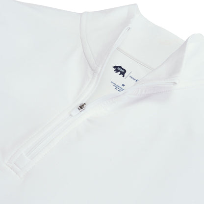 Onward Reserve Flow 1/4 Zip Pullover - White