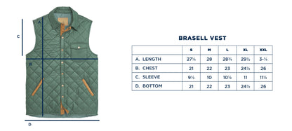 Onward Reserve Braswell Vest - Dark Forest