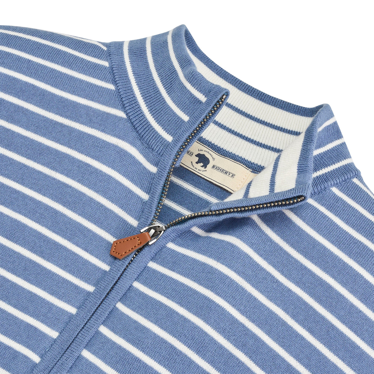 Onward Reserve Cotton Cashmere 1/4 Zip Sweater