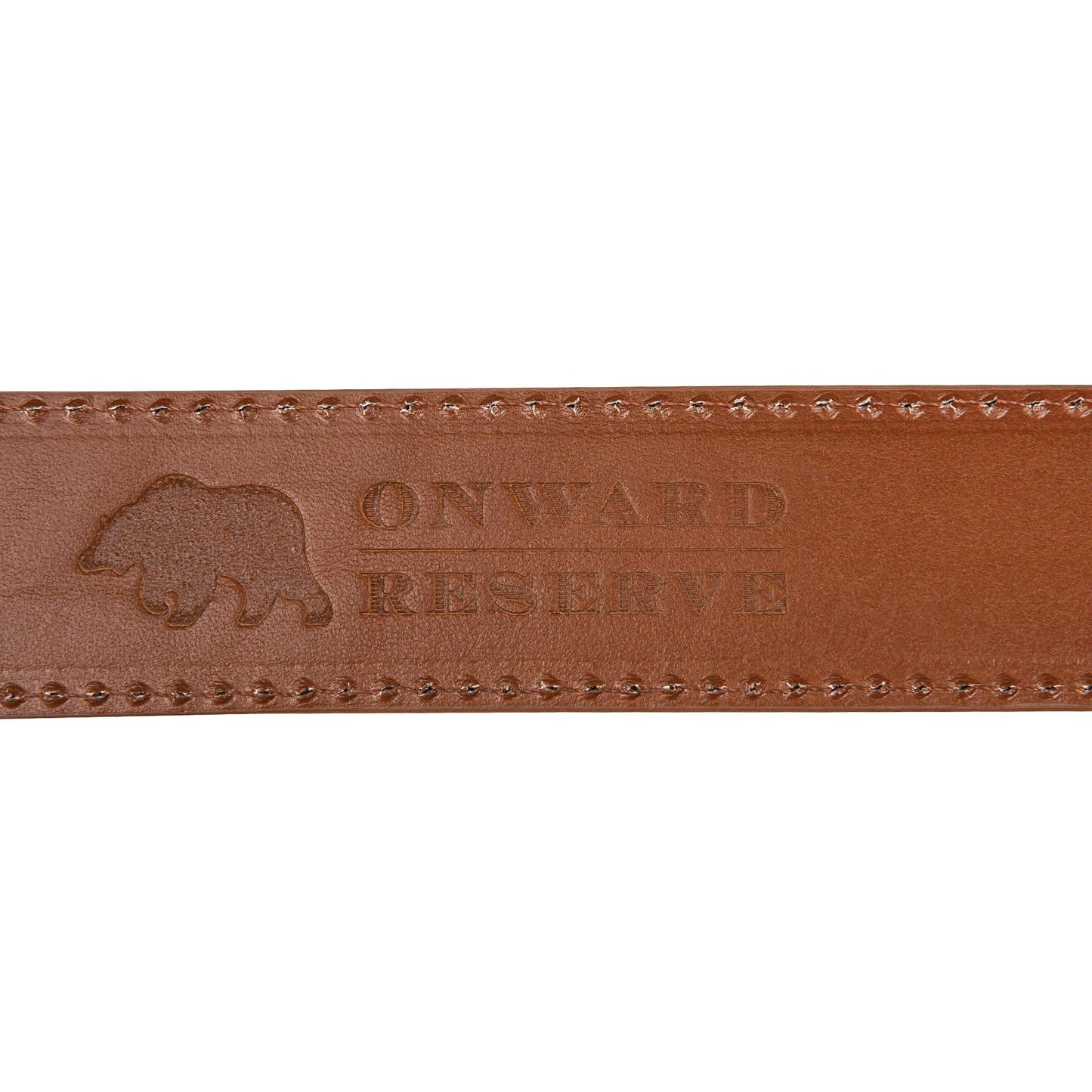 Onward Reserve 1 3/8" Two-Toned Embossed Crocodile Belt - Marine