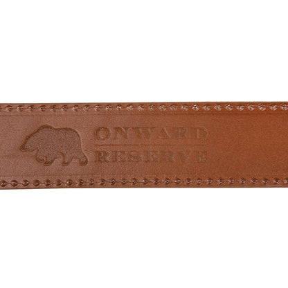 Onward Reserve 1 3/8" Two-Toned Embossed Crocodile Belt - Marine