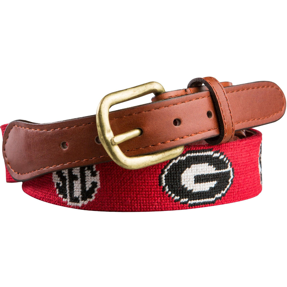 Onward Reserve UGA SEC Needlepoint Belt