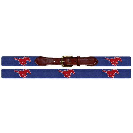 Onward Reserve SMU Needlepoint Belt - Royal